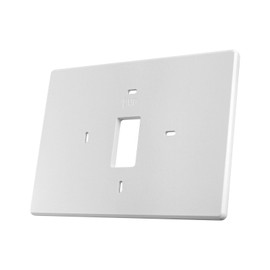 Thermostats Wall Plate Cover T119 for PRO1 IAQ Thermostats, 6.75 x 5.50in, White Universal Smart Thermostat Plate