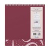 Busy B 2026 Wall Calendar - Family Calendar, Burgundy Ribbon