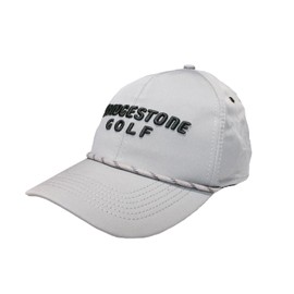 Bridgestone The Rope Hat (Gray, Adjustable) Golf Cap