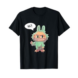Cute BUBU Playful Creature Collection Little Rabbit says HI T-Shirt