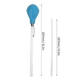 8.1inch Fly Fishing Stomach Pump Hatchway Tool for Outdoor Fishing Sports Accessories Blue