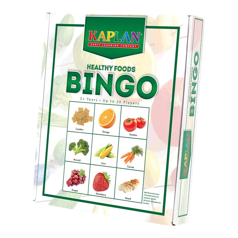 Kaplan Early Learning Healthy Foods Bingo Game