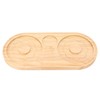 Salt Rimmer Pine Wood Sugar Rimmer Waterproof Holder Bar Tool