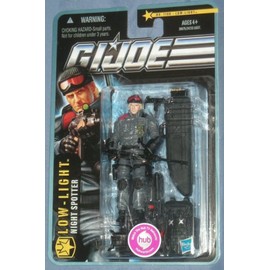 G.I. Joe Pursuit of Cobra 3 3/4 Inch Action Figure Lowlight Night Spotter Hasbro