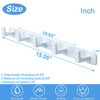 Vanloory Coat Rack, Heavy Duty Stainless Steel 5 Tri Coat
