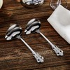 KEAWELL Luxury 7.2" Sauce Ladle, 18/10 Stainless Steel, Silver, Small