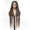 JALIZA 36" HD Full Lace Knotless Box Braided Wig for