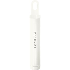 Nakatani Natural Basic Women's Folding Umbrella, Tambra, Off White, Hand Opening, Rib Size: 20.9 inches (53 cm), Wind Resistant, Bottle-type Case Included