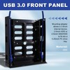 Plomevry 2 X USB 3.0 Front Panel with 3.5Inch Device/HDD