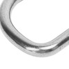 10 PCS 316 Stainless Steel D Ring Seamless Welded Hardware