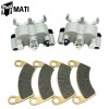 MATI Front Brake Caliper Pads for Polaris GEM eM1400 General