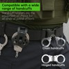 GZhaizhuan Manclip Holder, Wear-Resistant Handcuff Case Handcuff Holster with Quick