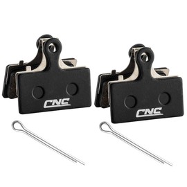 CNC Bike Disc Brake Pads, Bicycle Disc Brake Pads for for Shimano Deore XTR M9000 M8000 M9020 M987 M988 M985 M988 M615 M675 M785 XT SLX M7000 M666 RS785 R515 R315 Alfine S700, Organic.