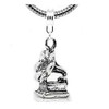 Gramophone Dangle Bead Spacer for Snake Chain Charm Bracelet