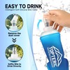 TOPTERIC Trail Running Water Bottle, Enjoy the Trail Running Experience,