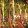 Waterfall String Lights Star Decorative Lights Twinkle Fairy Lights with