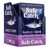 Safe Catch Elite Lowest Mercury Wild-Caught Tuna Fish Pouch, Garlic