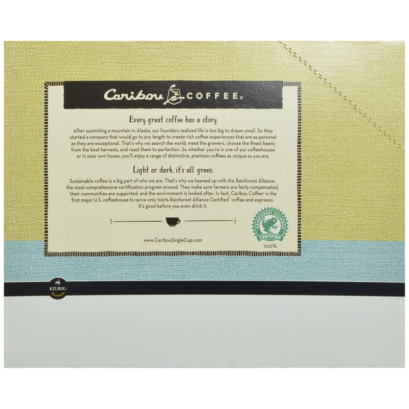 Caribou Coffee Decaf Blend K-Cup, 24 Count (Pack of 1)