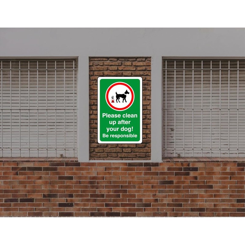 Safety First Display LTD Please clean up after your dog!