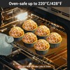 EUSOAR Creme Brulee Ramekins Disposable, 60pcs 5oz Foil Baking Cups
