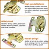 ZIUZI 6 Sets Table Leaf Latch Lock Hardware Heavy Duty