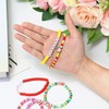40 Pcs Teacher Bracelets Stretch Stackable Elastic Layering Friendship Bracelet,