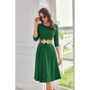 GRACE KARIN 3/4 Sleeve Dresses for Women 2024 Fall A
