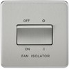Knightsbridge SF1100BC Screwless 10 A 3 Pole Fan Isolator Switch,