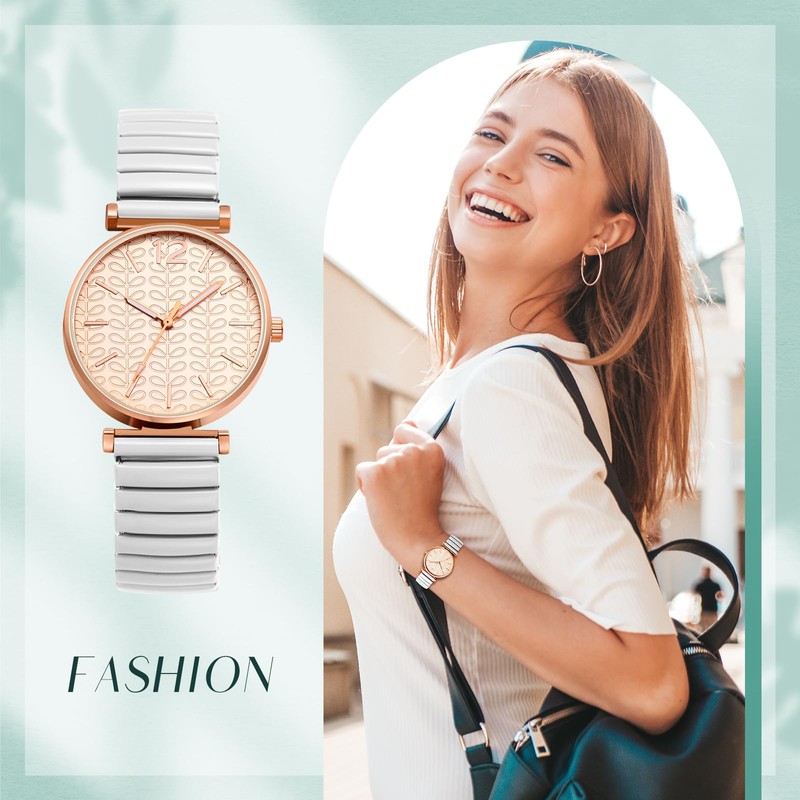 腕時計 レディース ステンレス シンプル アナログ表示: フリーサイズ 防水 クォーツ ファッションウォッチ -