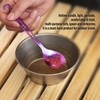 TiTo Titanium Fork Spoon Lightweight Portable Outdoor Dinner Spoon Fork