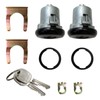 1 Pair Replacement Door Lock Cylinders with Keys for Pontiac