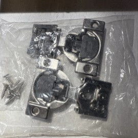 Ravinte Ravine 1/2 Inch Overlay Cabinet Hinges Soft Close Hidden Door Hinges for Kitchen