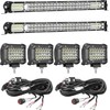 LED Light Bar Kit, (2) 30inch Double Row LED Bar