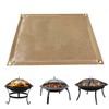 Fire Pit Rig | Fireproof Resistant Mat - Flame Retardant