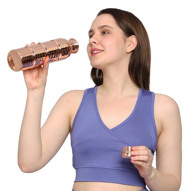 HealthGoodsAU - Pure Copper Joint-free Copper Water Bottle | Seamless