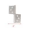 T Tulead Stainless Steel Door Hinges Flag Hinges 2.91-Inch Length
