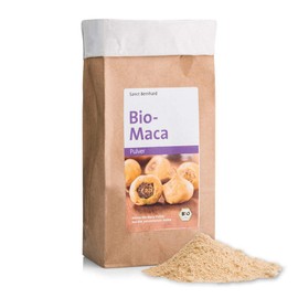 Sanct Bernhard Organic Maca Powder Pure Lepidium Meyenii Powder from the Peruvian Andes, Content 500 g