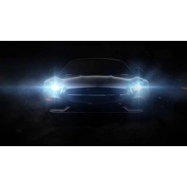 Bevinsee 2x D5S LED Headlight Bulbs 6000K Super Bright High Low Beam E Marker
