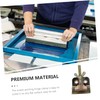 Angoily Silk Screen Printing Hinge Clamp Galvanized DIY Tool for