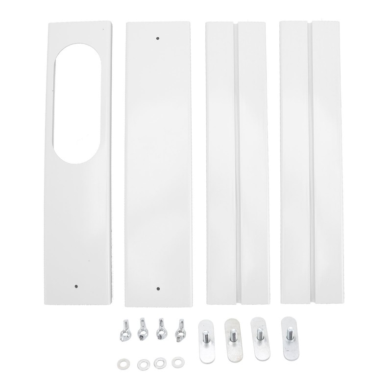 4pcs Portable Air Conditioner Window Kit 16.9 to 55in Adjustable