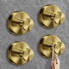 MANICAF Towel Holder No Drilling Set of 4 Stainless Steel