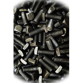New Pack of (60) Square Head 1/2-13 x 1-1/2" Bolts Unplated A307 3/4" Sq Multi-Purpose Comprehensive Hardware Fastener Assortment Kit MoPNEM03374