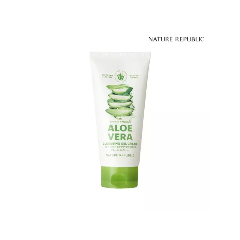 Nature Republic [네이처리퍼블릭] 수딩 앤 모이스처 알로에베라 폼클렌징 2개 [Nature