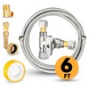 Dishwasher Hose Installation Kit - Includes Water Supply Line, 3/8"