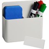 EODVICS Magnetic Marker Holder with Eraser Slot, Heavy Duty Dry