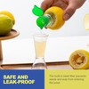 2 Pack Screw Top Lemon Squeezer, Portable Manual Citrus Press
