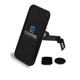 Course Motorsports DirectFit Phone Mount - Mazda3 (2010-2013) Cradle Head - Charging Auto Closing (Tan) Right