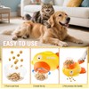 Juguetes Interactivos para Perros, Comedero Lento Tipo Rompecabezas para Perros,