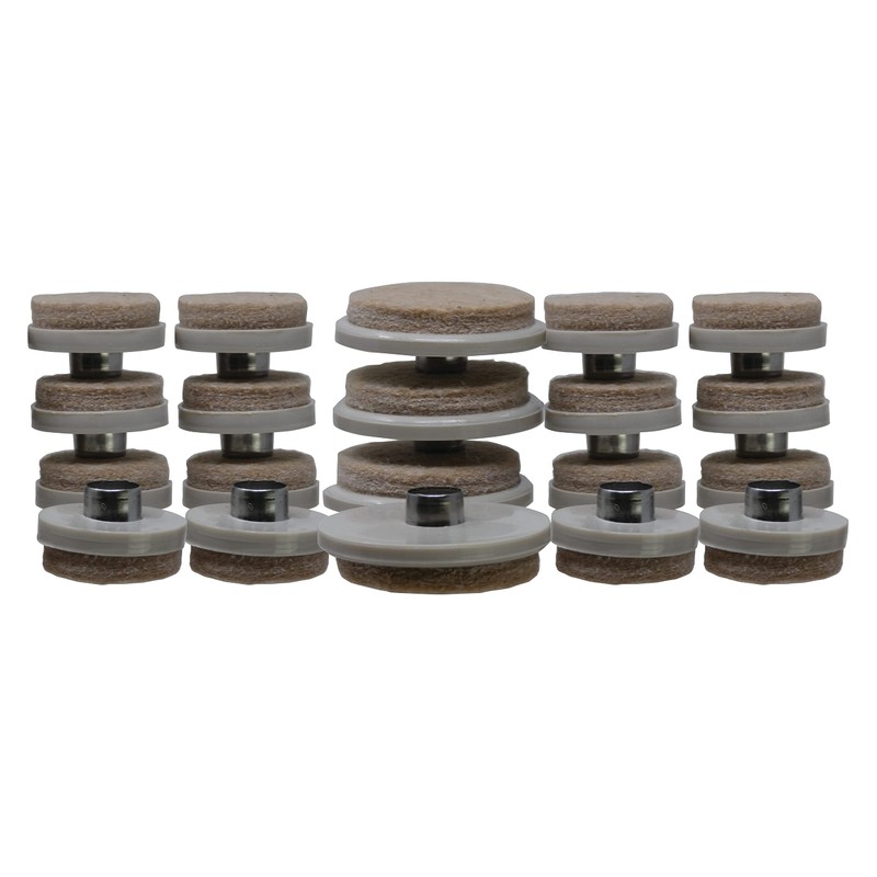 Shepherd Hardware 9936 Nail On Furniture Glides with Felt Pads,