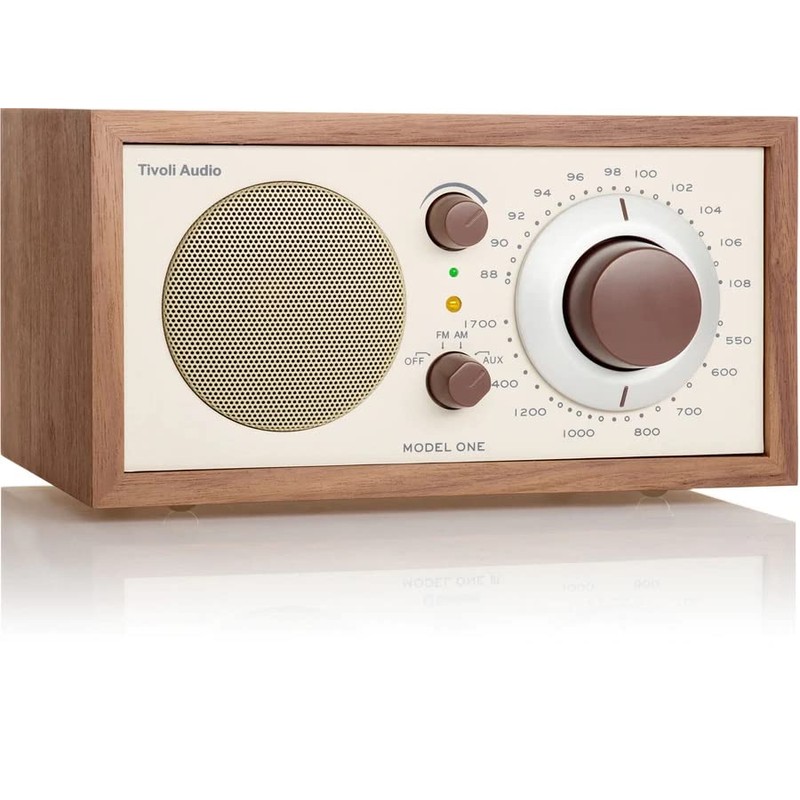 Tivoli Audio model One Am/ fm Table Radio, Classic/ Walnut,